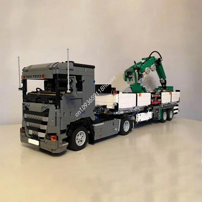 2368 stuks MOC Alternatieve Scania Grijphaak Technisch Model Bouwstenen Kerstcadeau Bouw DIY Idee Speelgoed Bakstenen Kinderen