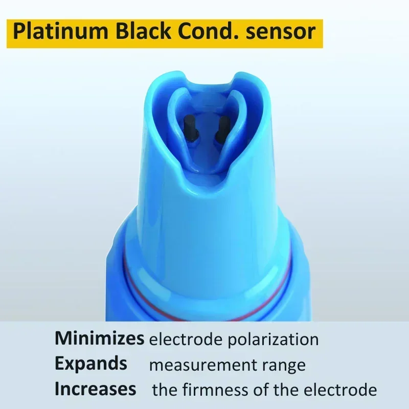 2026 NEW Pocket EC Tester Conductivity Tester with 2 Color Backlit EC/TDS/Salt/Temp/Resistivity 5 in 1 Multi-Purpose Tester