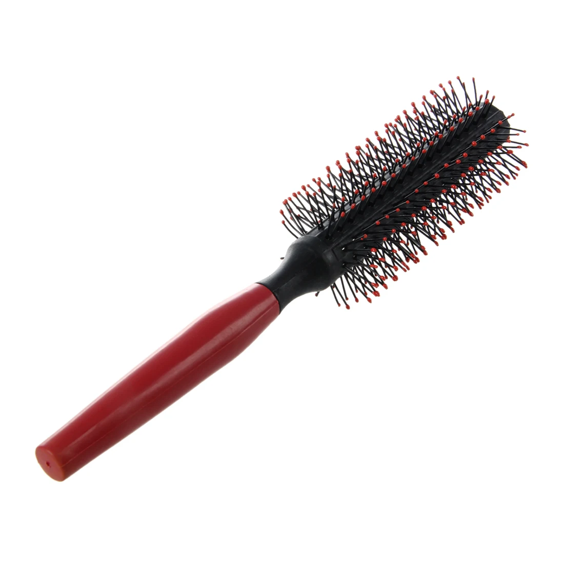 Pettine professionale per capelli ricci ondulati pettine per la cura dei capelli pettine rotondo con cuscino a spillo
