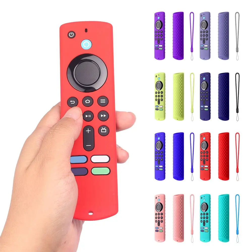 حافظة واقية مقاومة للماء غطاء سيليكون لجهاز التحكم عن بعد وحدة التحكم عن بعد لجهاز Amazon Fire TV Stick (الجيل الثالث)