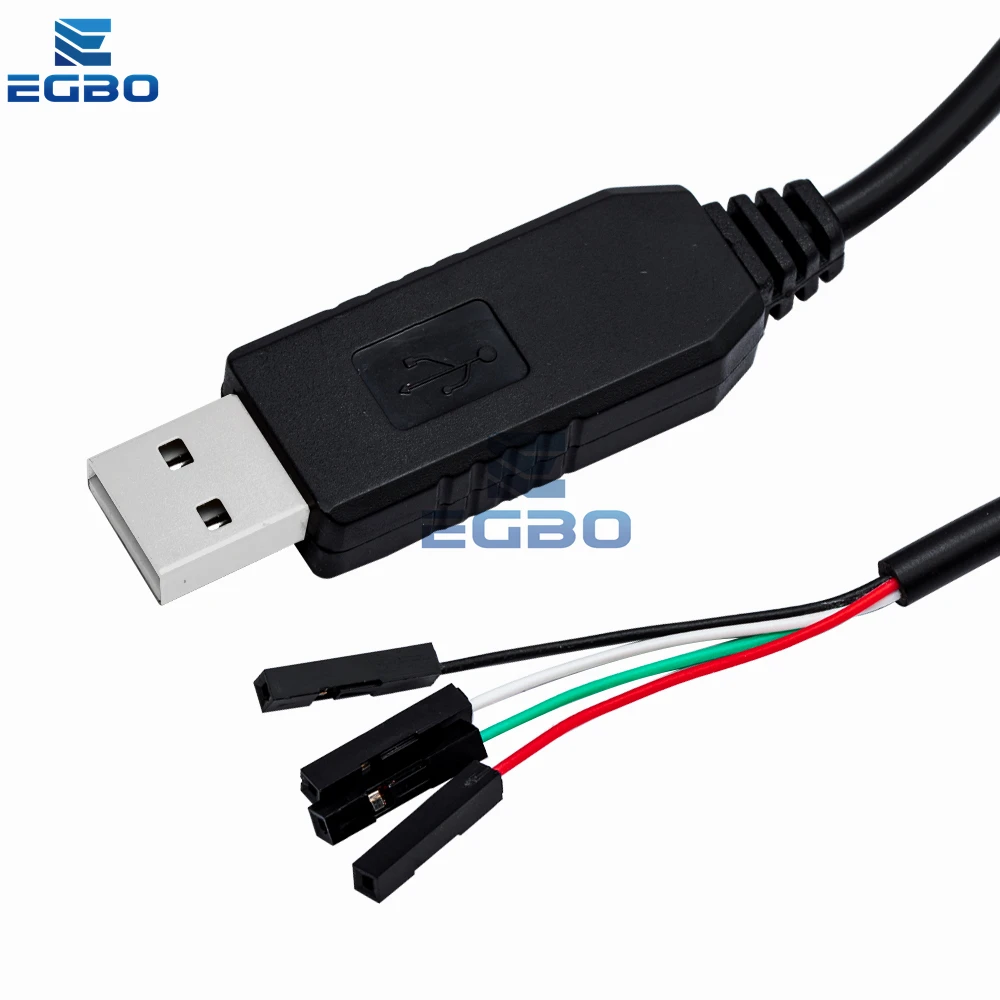 High - Performance USB to COM Module Cable - USB to RS232 TTL UART Auto Converter with PL2303HX Chip EGBO
