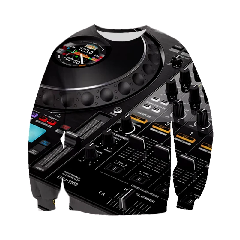 

New Men's Sweatshirt 3d Print Welder Work Suit Excavator Graphic Men's Plus Size Casual Round Neck Pullover Street Men Clothing
