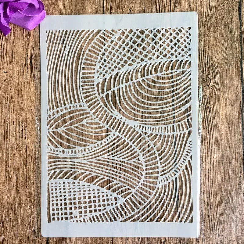 A4 29*21cm zwierząt DIY szablony malowanie ścian kolorowanka wytłaczania albumu papieru dekoracyjnego szablon kartek, szablon ścienny