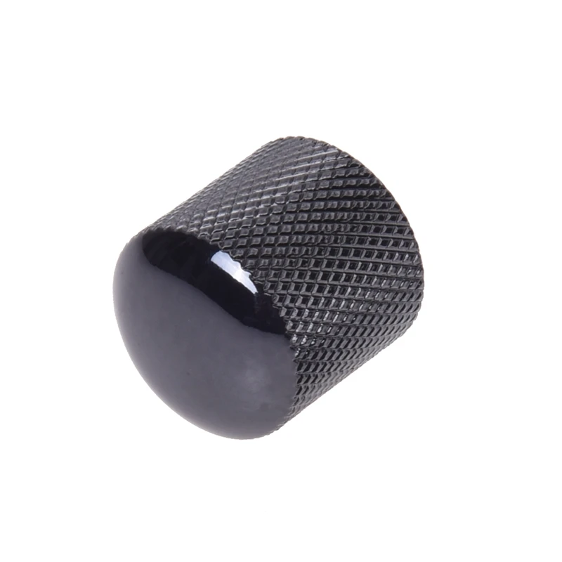 2X Black Electric Guitar Volume Tone Control Knob