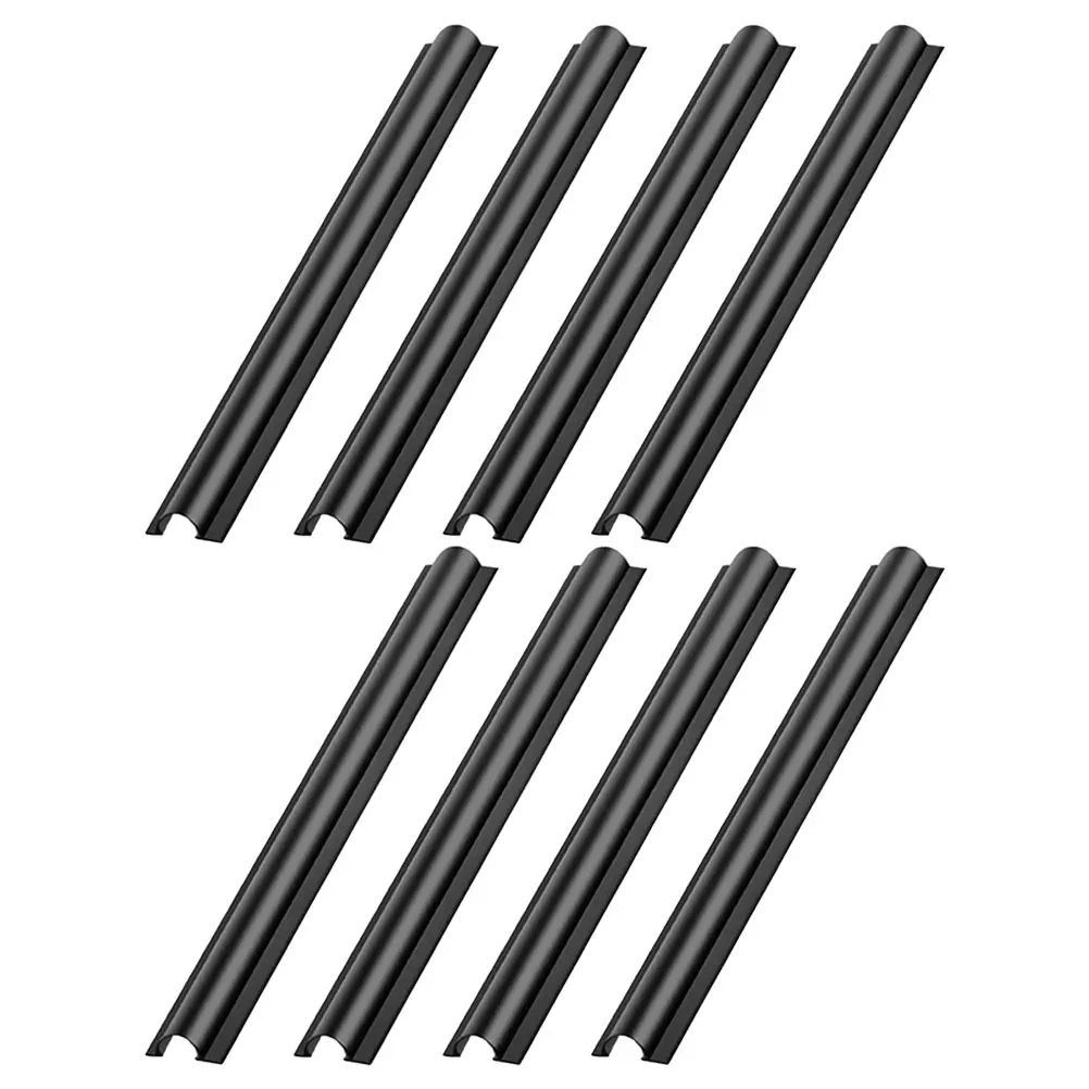 8pcs Pvc Cable Clips For Car Adhesive Holders Wire Organizer Durable No Residue Easy Stick Horizontal Vertical Surfaces