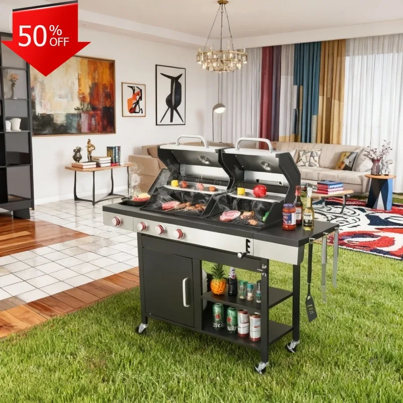 

Портативная походная плита, гриль, угольные грили для барбекю, уличная кухонная посуда, аксессуары для барбекю, подставка, древесный уголь, электрическая большая печь