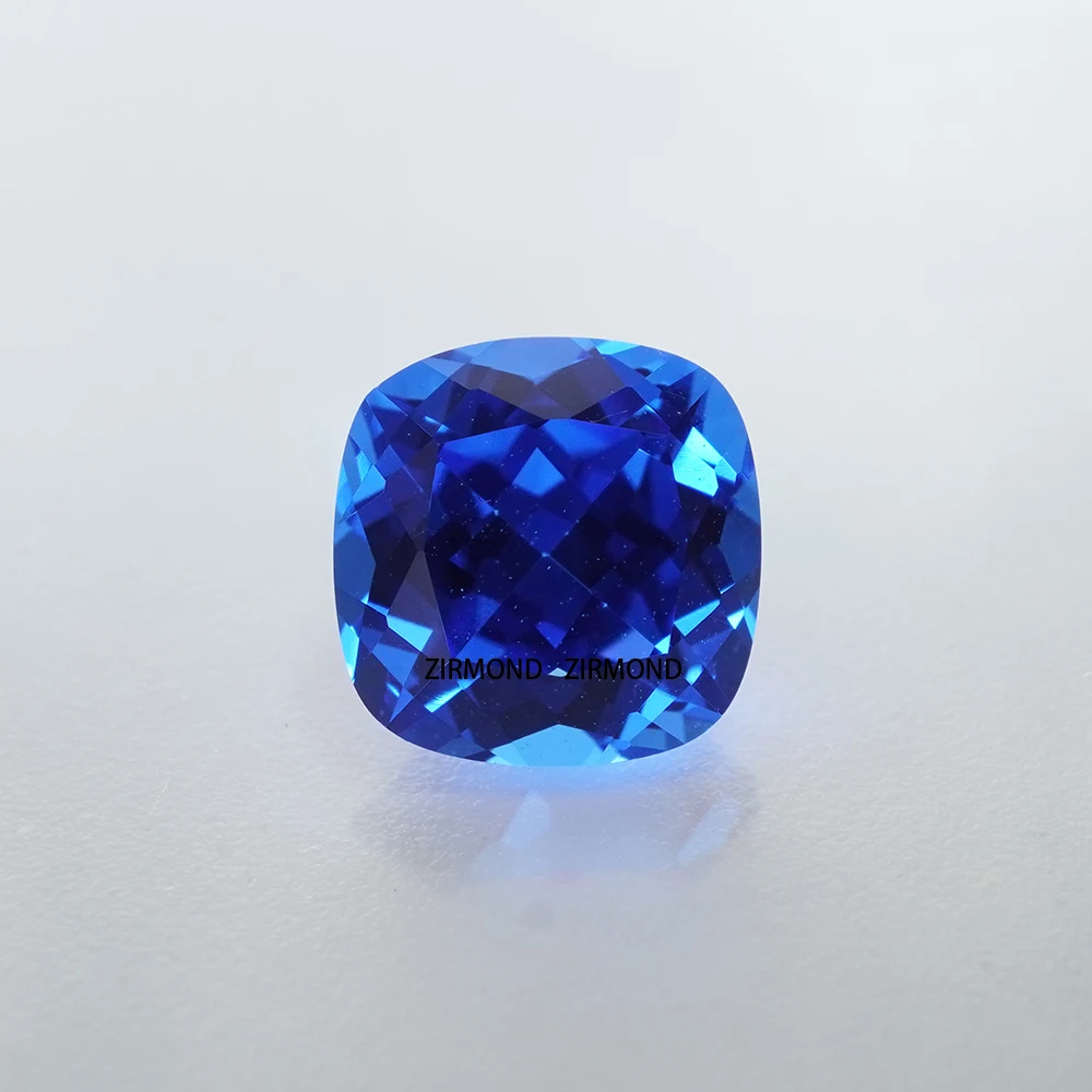 

Cobalt Blue Cushion Cut Spinel Loose Stone Lab Grown Gems Passed Test with AGL Certificate for Making Engagement Rings