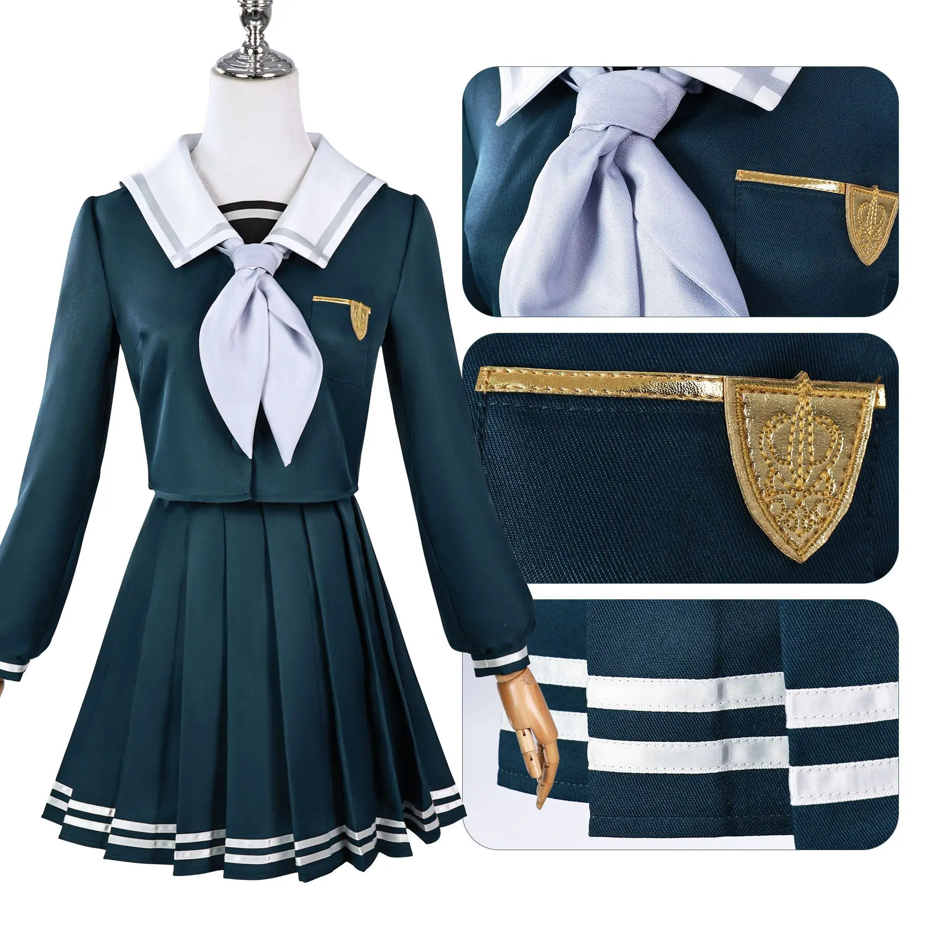 Anime Wakaba Mutsumi Mortis Cosplay Costumes Ave Mujica BanG Dream It's MyGO!!!!! Clothes Princess Dress JK Uniform Woman Girls