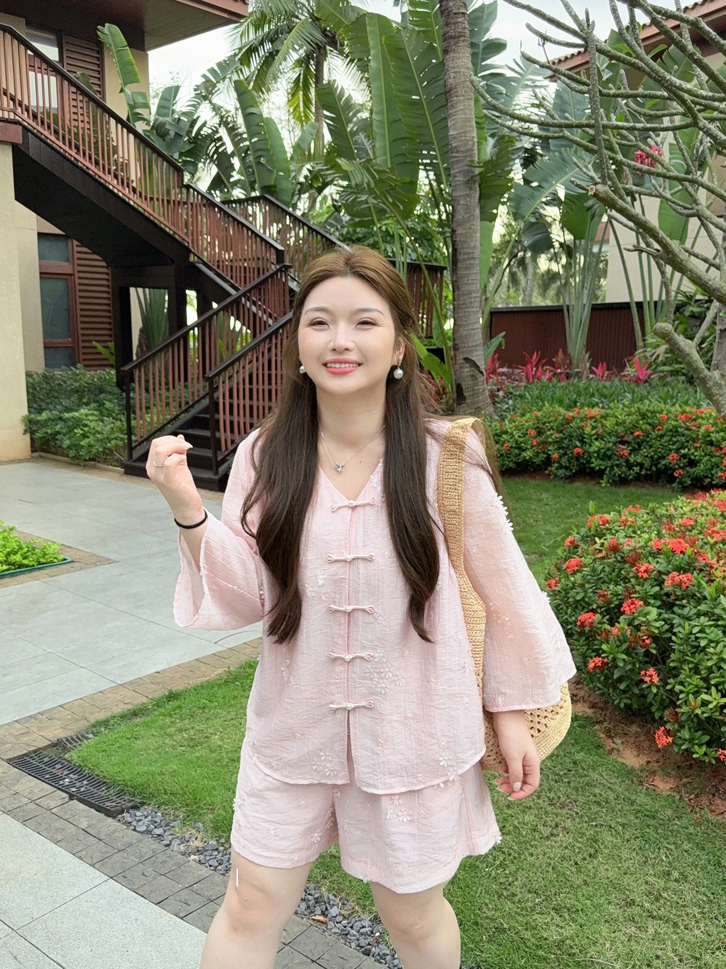 

New Chinese Style Two-Piece Set Summer Collection by Miss Ying Large Size Women's Fashion Casual Wear High Waist Loose Fit