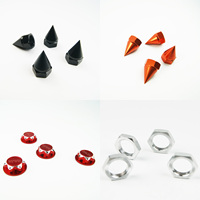 Wheel Cap Nuts for Rovan Rofun King Motor HPI Baja 5b 5T SS Buggy Truck 1/5