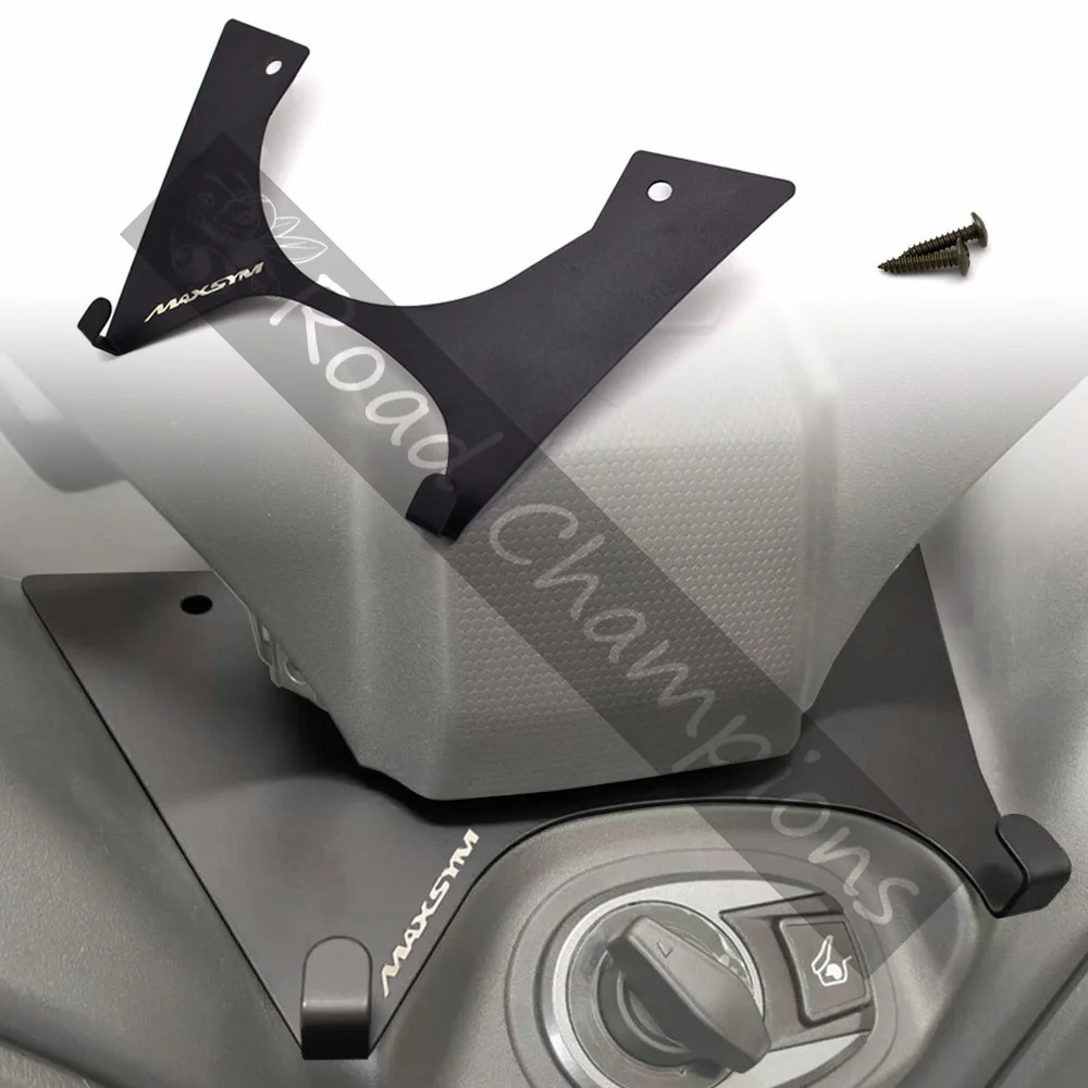 لدراجة نارية SYM MAXSYM 400 MAXSYM 400i كيس شماعات الجبهة الأمتعة هوك قوس حقيبة الإطار تخزين الرف الألومنيوم الملحقات #2