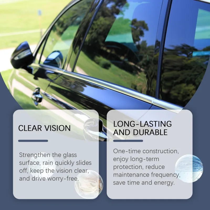 Anti-fog and Anti-rain Agent for Car Glass Anti-rain and Waterproof for Car Window Cleaning Anti-fog Spray for Car Glass