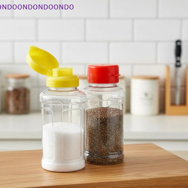 1/2pcs 290ml Plastic Condiment Squeeze Bottles Hole Dispensers For Oil BBQ Sauces Paint