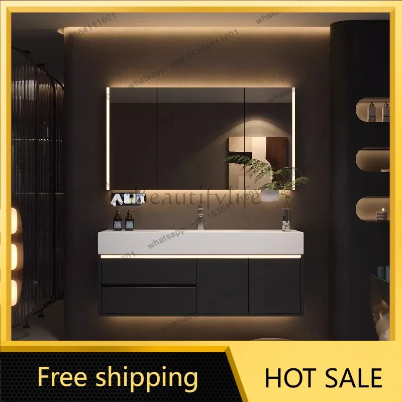 Home Bathroom Vanity Combo - YJ Luxury Drawers Cupboard Paper Skincare