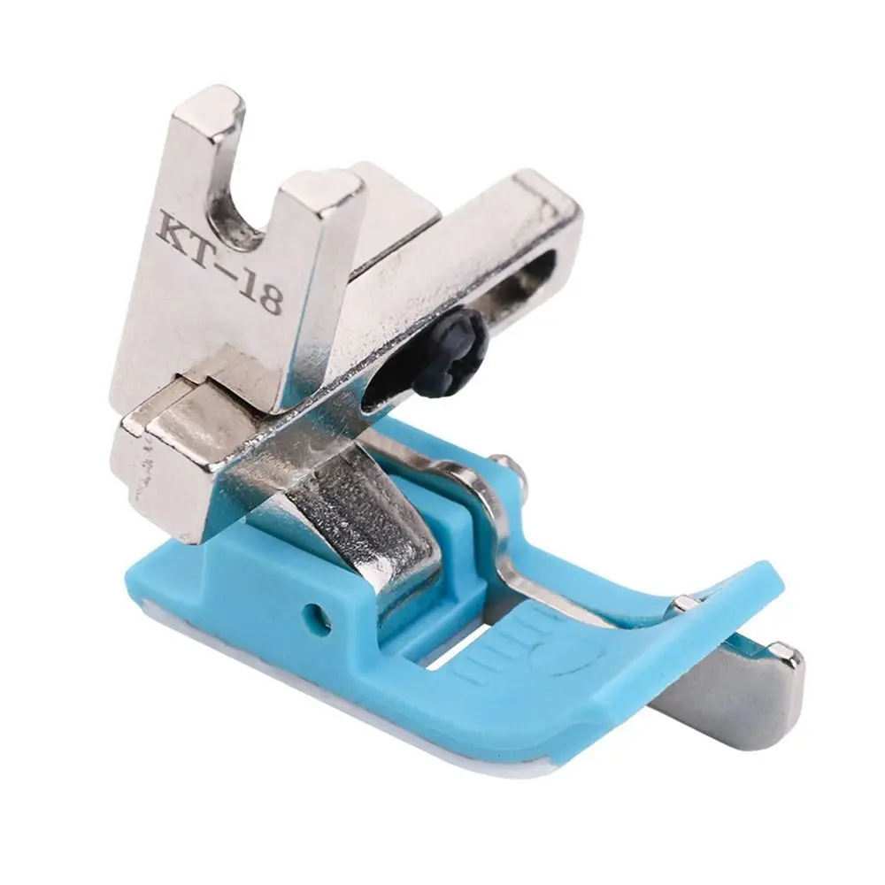 0.1-0.8cm Width Adjustable Sewing Machine Presser Foot KT-18 With Plastic Presser Foot Base Press Foot Oxford Edge Guide