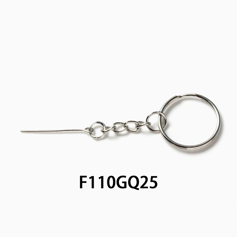 20pcs/lot  Needles Eye Pins Keychain Split Ring Key Chains Keyrings DIY Retro Fashion Keychains Accessories