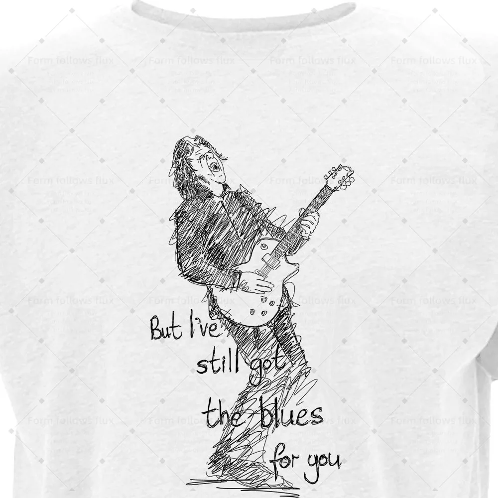 

2026 men T-Shirt Hoodie Hand Drawn Comic style Gary Moore Rock Guitarist Dads Rock The Guitarists Unisex S-6XL Plus Size Friendl