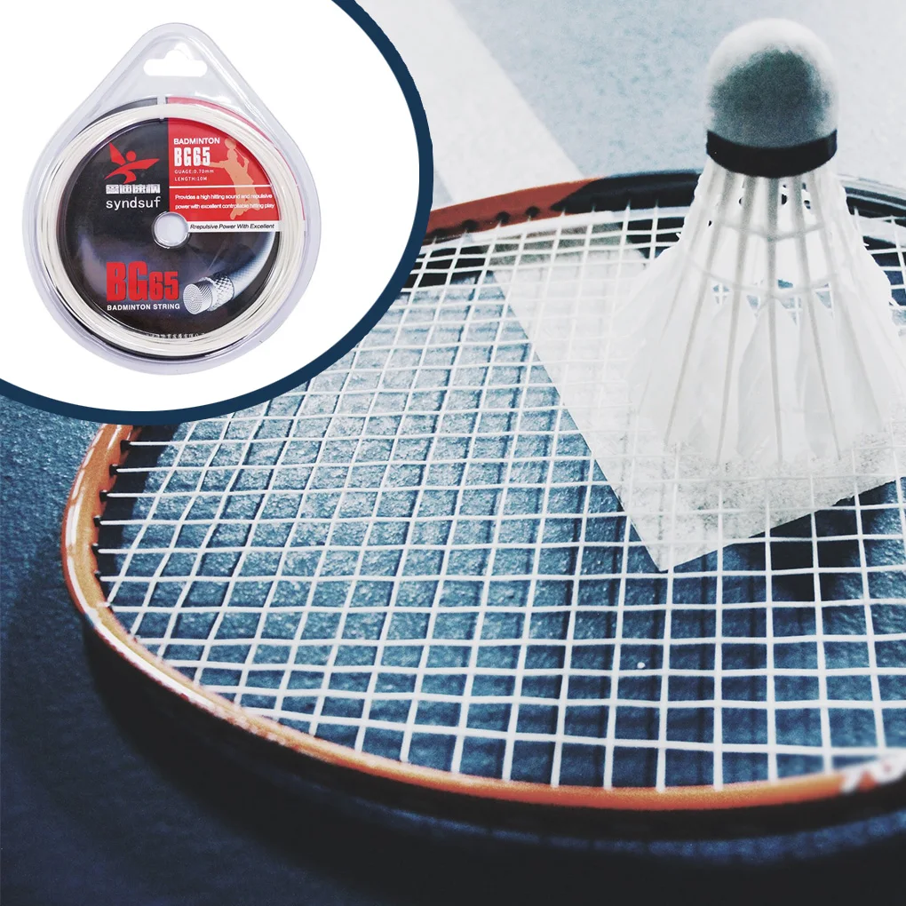 Badminton Racket String 0.7mm Diameter Shuttlecock Repair Nylon Line Equipment Accessories Replacing Parts