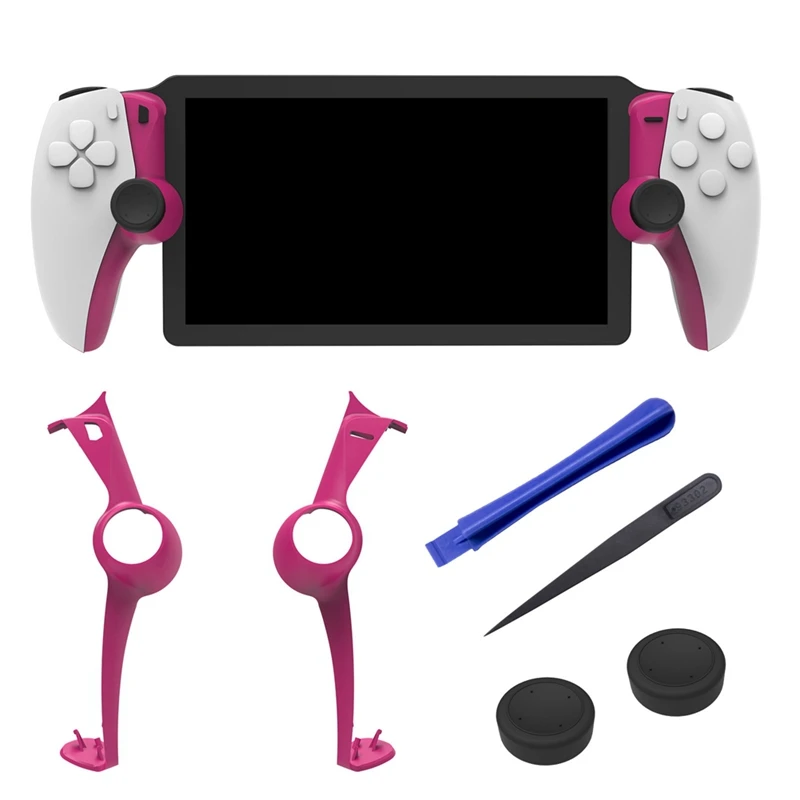 Портативная фотовспышка для PS5, портативная сменная Декоративная полоса, защитный чехол с 2 клавишными колпачками, ручной аксессуар