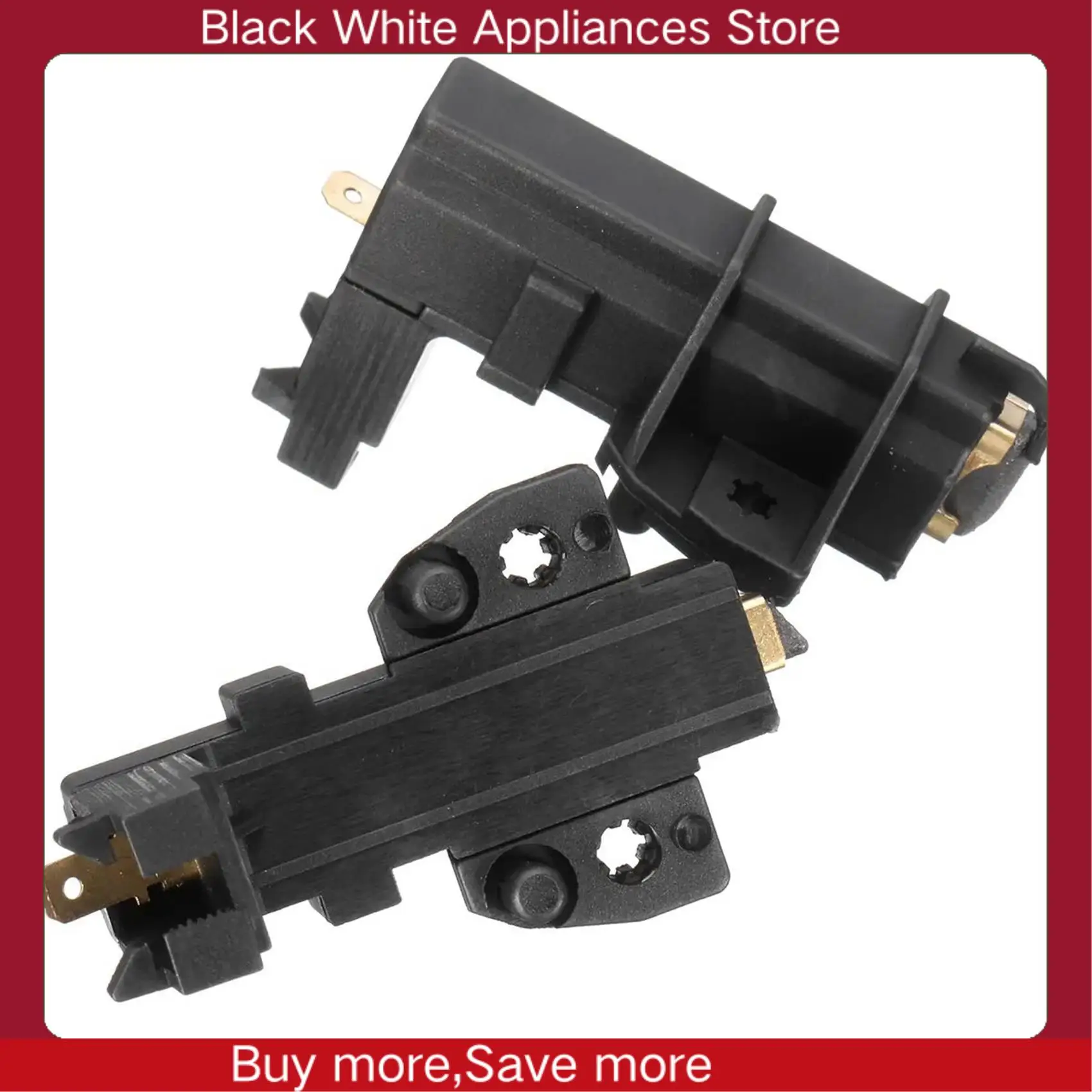 10Pcs Washing Machine Motor Carbon Brush For Whirlpool Hoover Candy Ceset-CLIM
