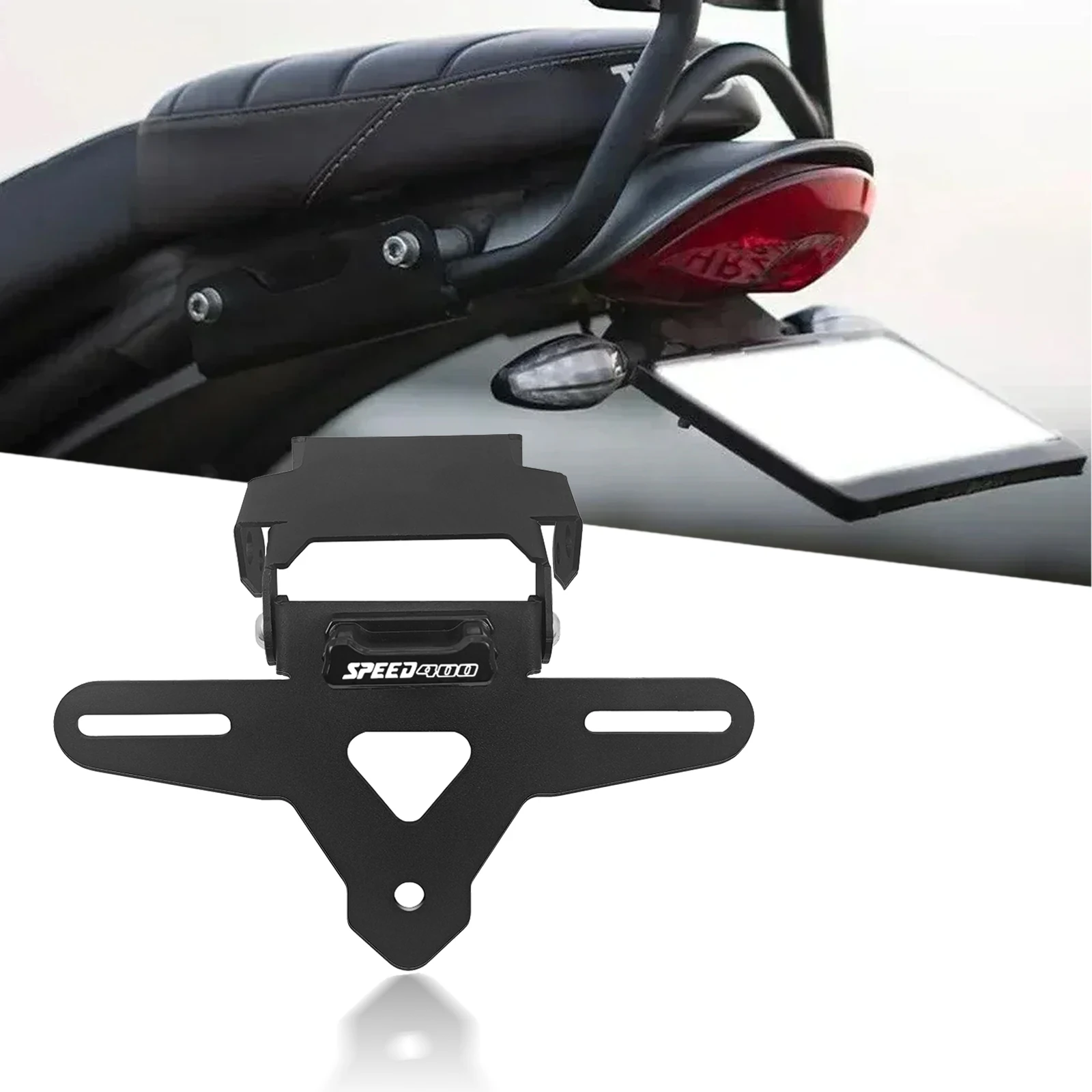 

Для Speed400 scrambler400x Scrambler 400 X мотоциклетная фоторамка для номерного знака