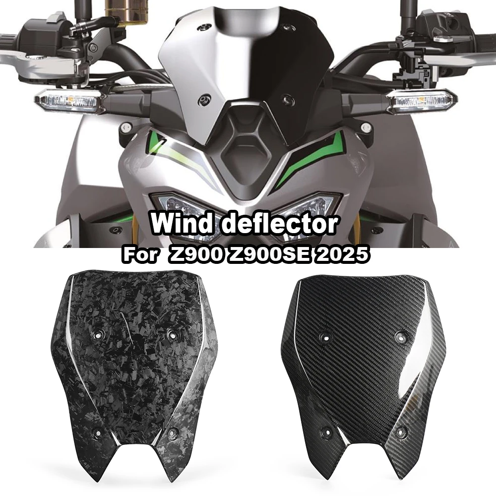 

2025 For Kawasaki Z 900 Z900 SE NEW Motorcycle Accessories Windshield windscreen Air Wind Fairing deflector cover