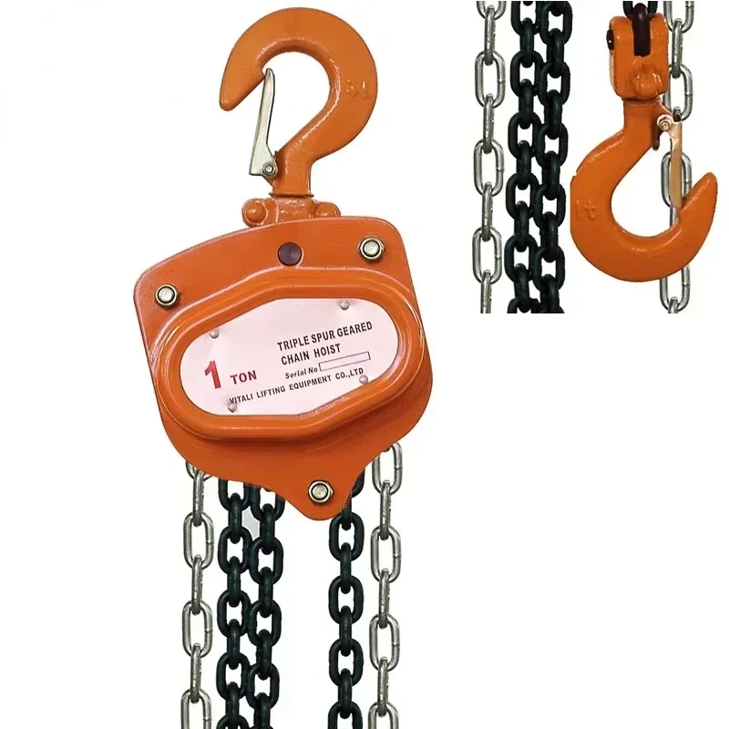 Material handling Equipment HUGO Hoist Pulley 2 Ton Chain Block