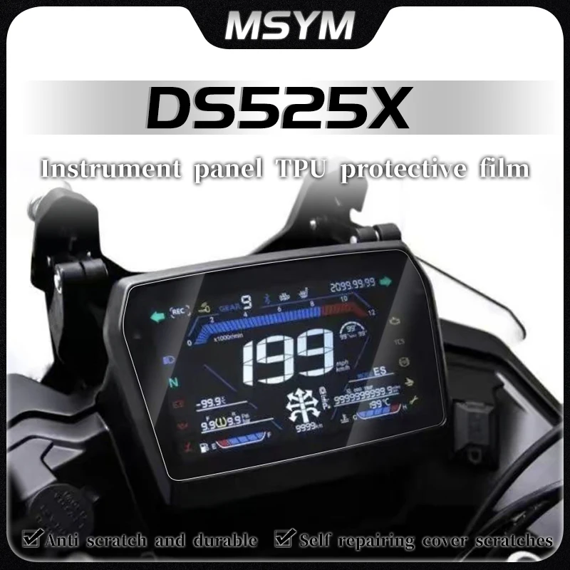 

DS525X Accessories Scratch Cluster Screen Fit For Loncin VOGE 525 DSX 2024- Motorcycle Accessories Scratch Cluster Screen Dashbo