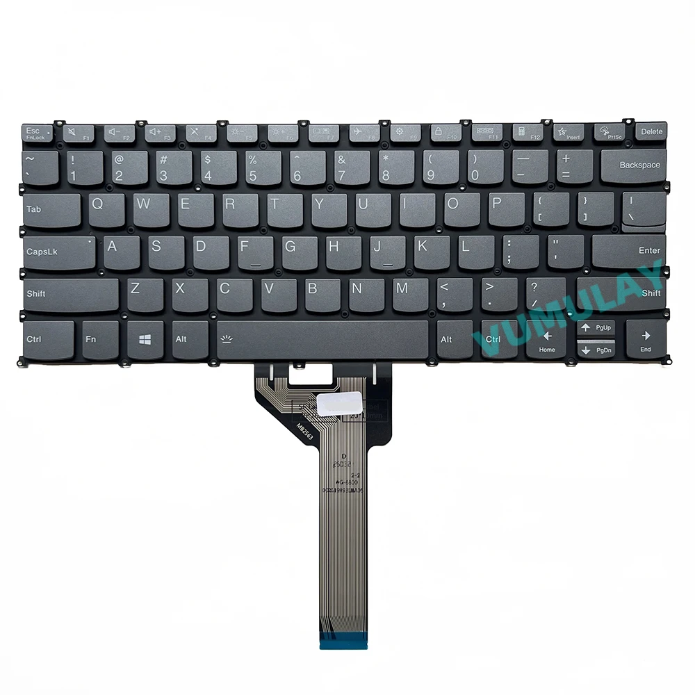 【極美品】Lenovo Yoga 6（USキーボード） US/Russian Backlit Keyboard for Lenovo YOGA Slim 6-14APU8 82X3,6