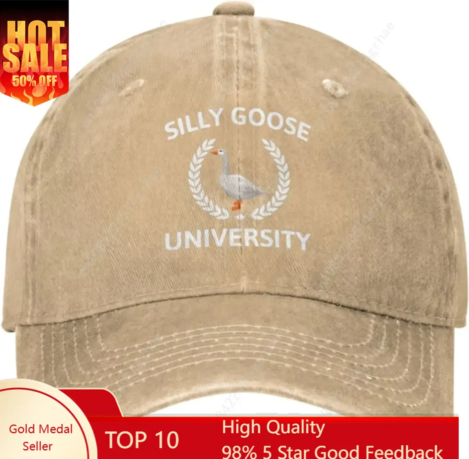 

Silly Goose Hat Silly Goose University Hat Women Dad Hat Funny Cap