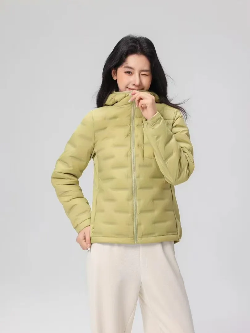 2026 casaco de inverno feminino com capuz 90% pato para baixo preenchido ultra leve quente moda jaqueta outono parkas blusão