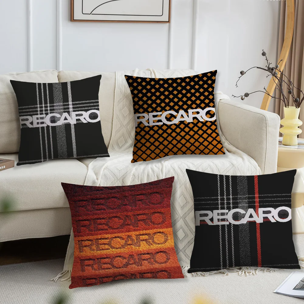 Moda anime r-recaros capa de almofada para travesseiro impressão sofá decoração casa carro sala café escritório nordic simplicidade