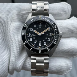 STEELDIVE SD1944 New Diving Watch NH35 Automatic Men Mechanical Wristwatch Sapphire Luminous Ceramic Bezel Waterproof 200m