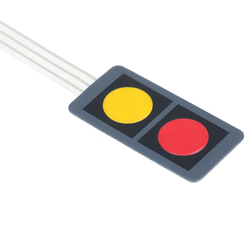 New 2 Keys Button Membrane S Matrix Array 1x2 Keyboard Keypad Control Panel Pad