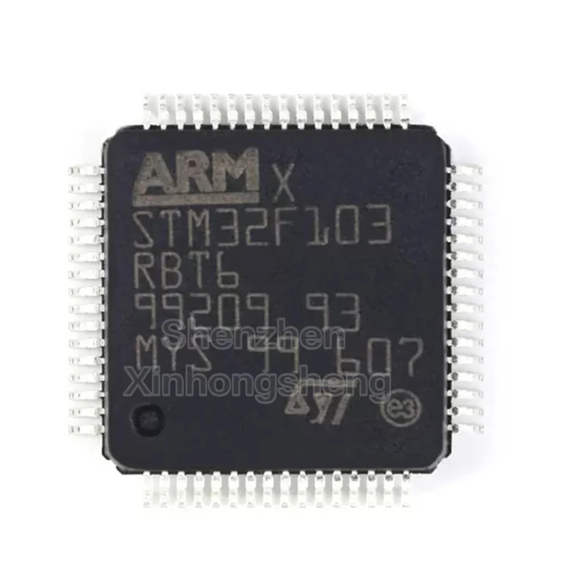 

Original authentic STM32F103RBT6 LQFP-64 ARM Cortex-M3 32-bit microcontroller MCU