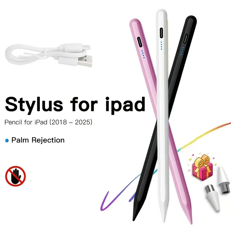 

Стилус для iPad, совместимый с iPad Pro и iPad Air (2018-2025)