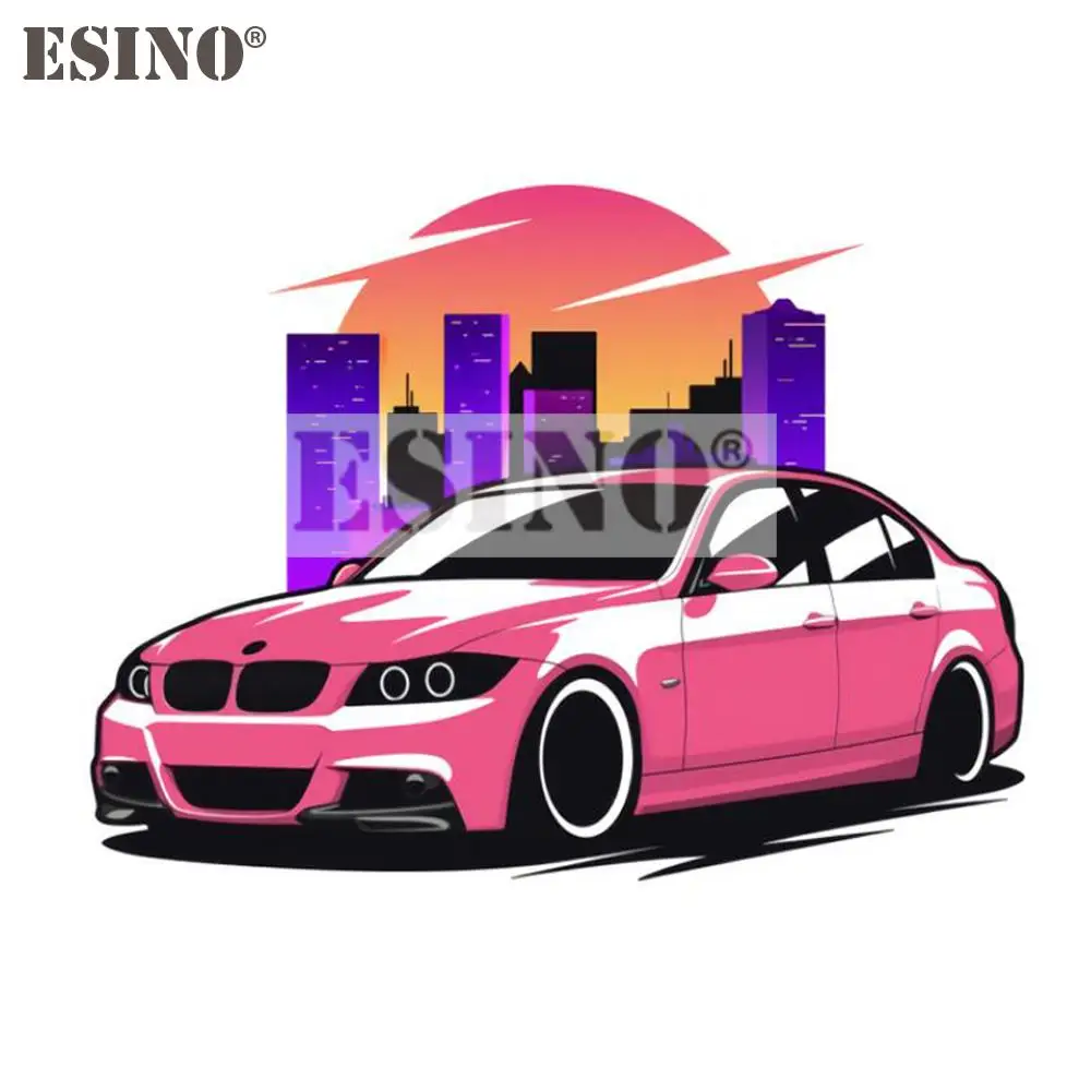 Car Styling Classical Draft Art for BMW E39 E46 E90 Car Accessory Creative PVC Waterproof Sticker Car Whole Body Vinyl Decal