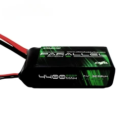 2S 3S 7.4V 11.1V krótki bateria Lipo 4400mAh 6200mAh 90C miękkie opakowanie z 8awg drutu miedzianego do samochodu RC ciężarówki łodzi samolotu