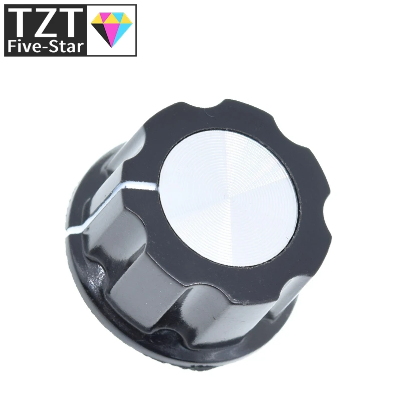 TZT MF-A03 RV24YN20S Potentiometer Knob Cap Inner 6.4mm Rotary Switch Bakelite Knob WH118 WX050 Potentiometer Switch