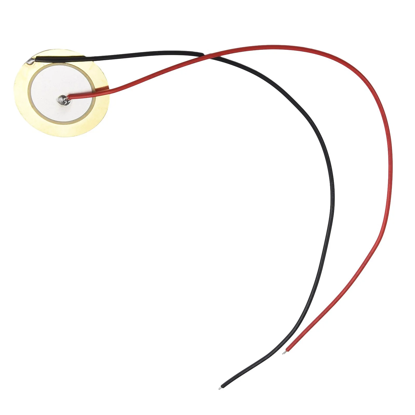 35mm Piezo Disc Transducers 15 Pack with 250mm Wires for Acoustic Pickup Drum Trigger Microphone Sensor and DIY Electronics