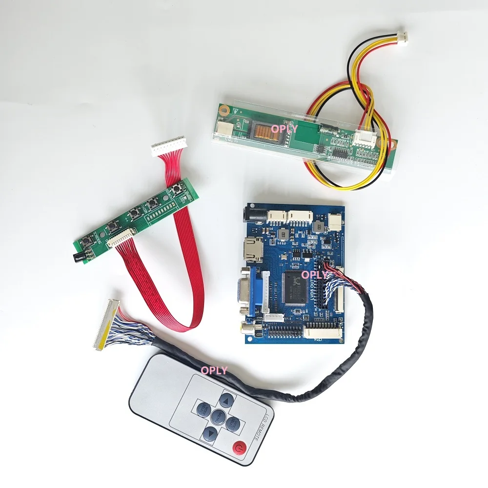 

Плата контроллера HDMI-совместимая AV VGA для CLAA154WB03 CLAA154WB03A CLAA154WB03AD 15,4 "1280×800 30pin 1 CCFL ЖК-панель DIY Kit