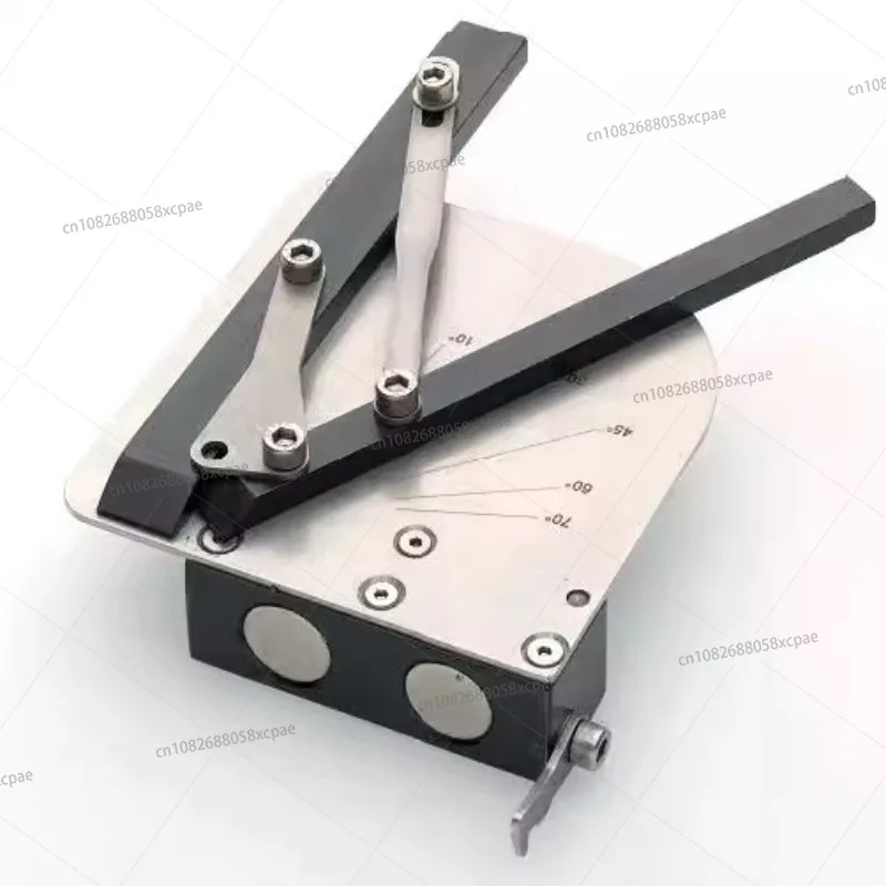

Auxiliary Tool for Sheet Metal Bending Press Brake Front Support Magnetic Angle Positioning Artifact
