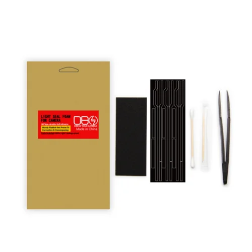 Esponja de espuma de sellado a prueba de luz para kits de reparación de cámara de película Canon AE-1, esponja ligera a prueba de fugas, accesorios de cámara de espuma de alta densidad