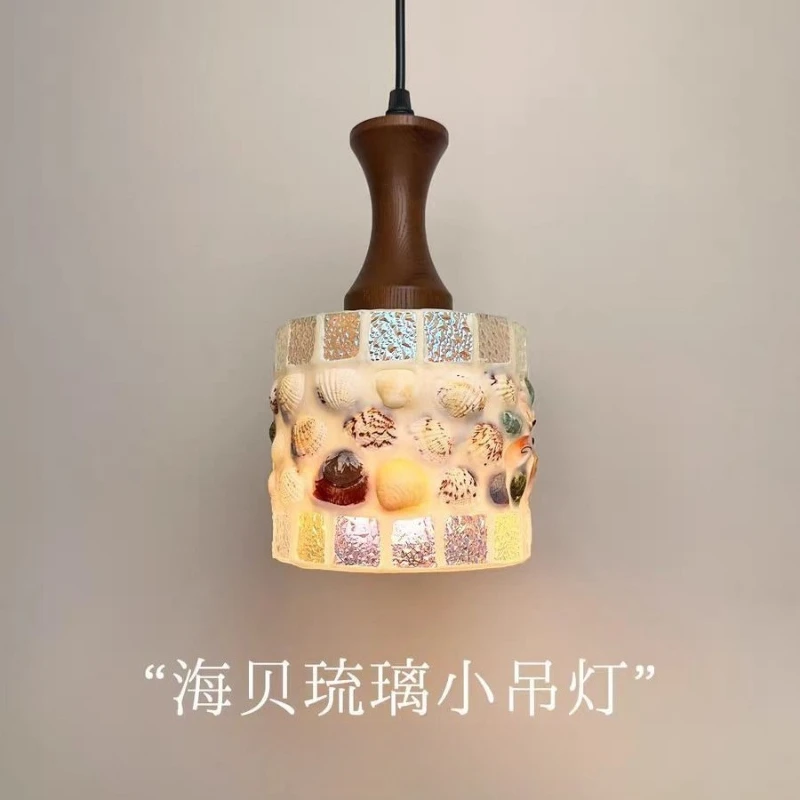 

Art small chandelier entrance bedroom bedside background wall atmosphere decorative chandelier
