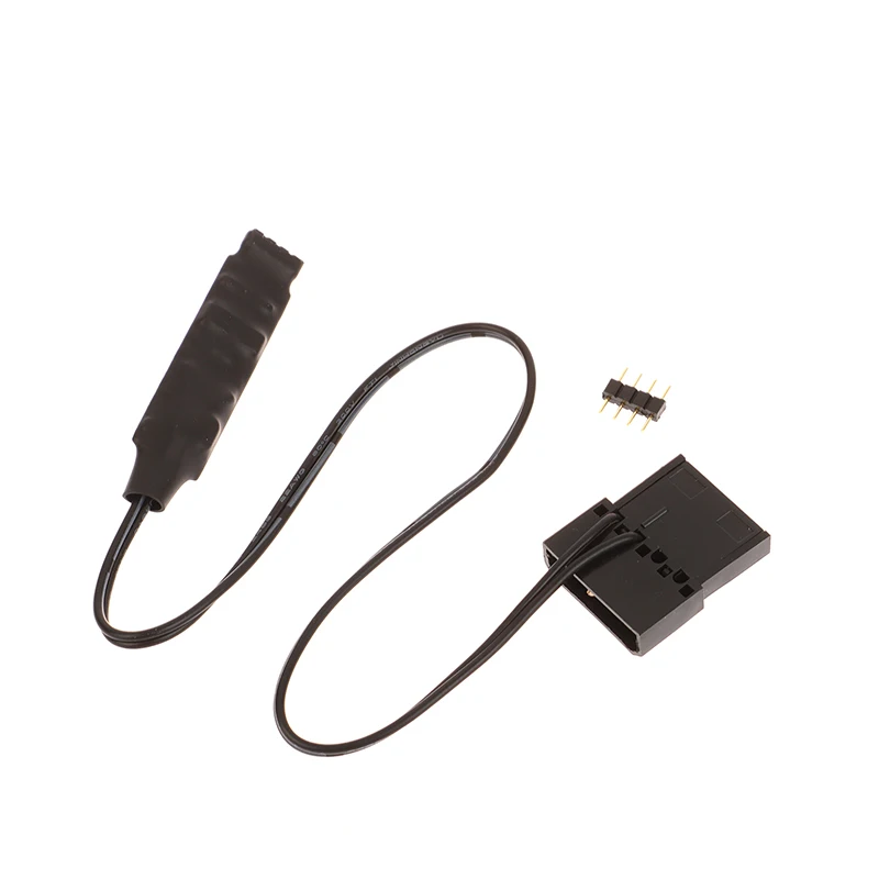 

Контроллер SATA RGB 5 В 3-контактный 12 В 4-контактный для корпуса процессора компьютера крутой вентилятор для WS2812B SK6812 RGB светодиодные ленты