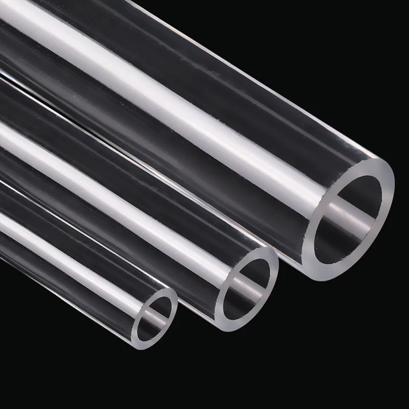 

4pcs Acrylic Tubes Clear OD100X3X1000MM Extrusion Plastic Building Material PIPE Home Improvement toallero de acero inoxidable