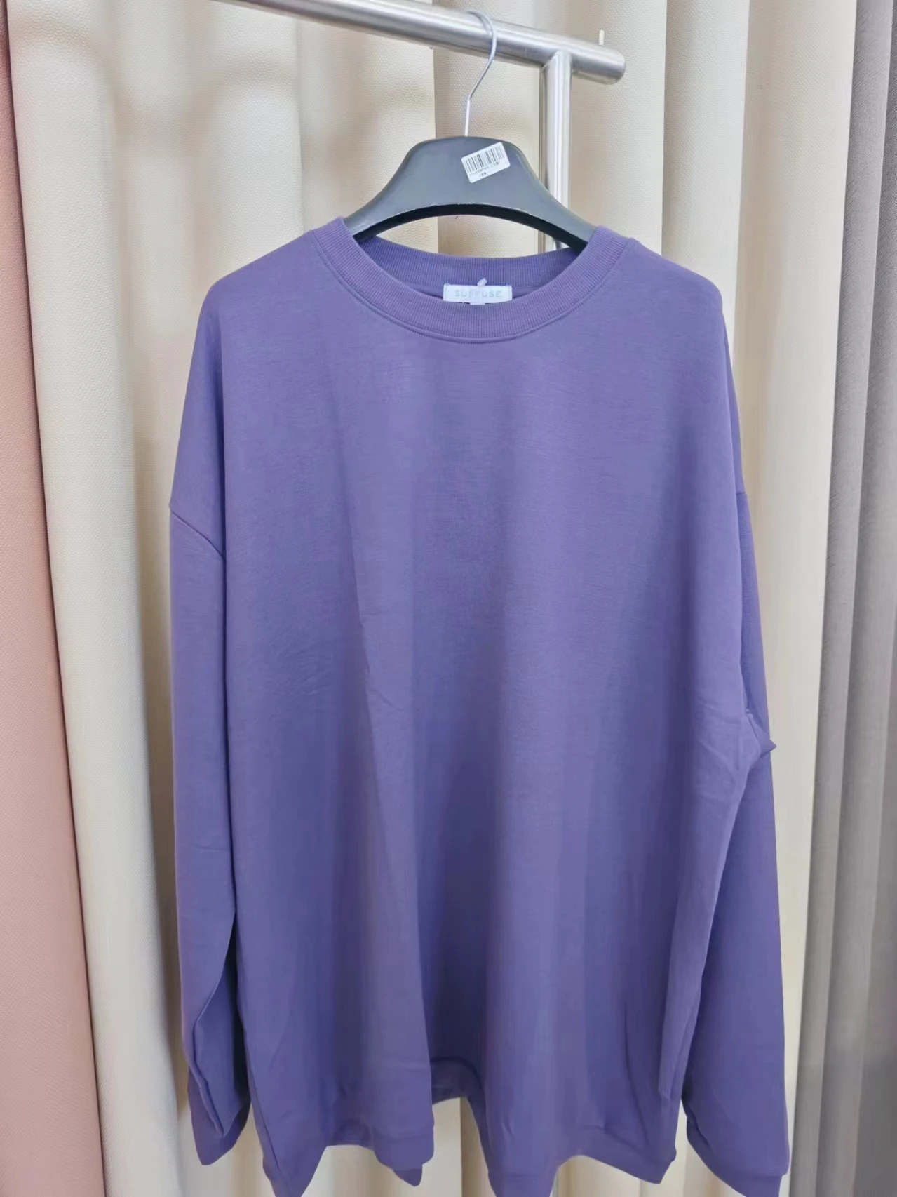 Felpa con cappuccio Air Layer 5 colori 3 taglie Casual Sle Long Sve round Ne Poliestere misto cotone Abbigliamento autunnale T-shirt da donna