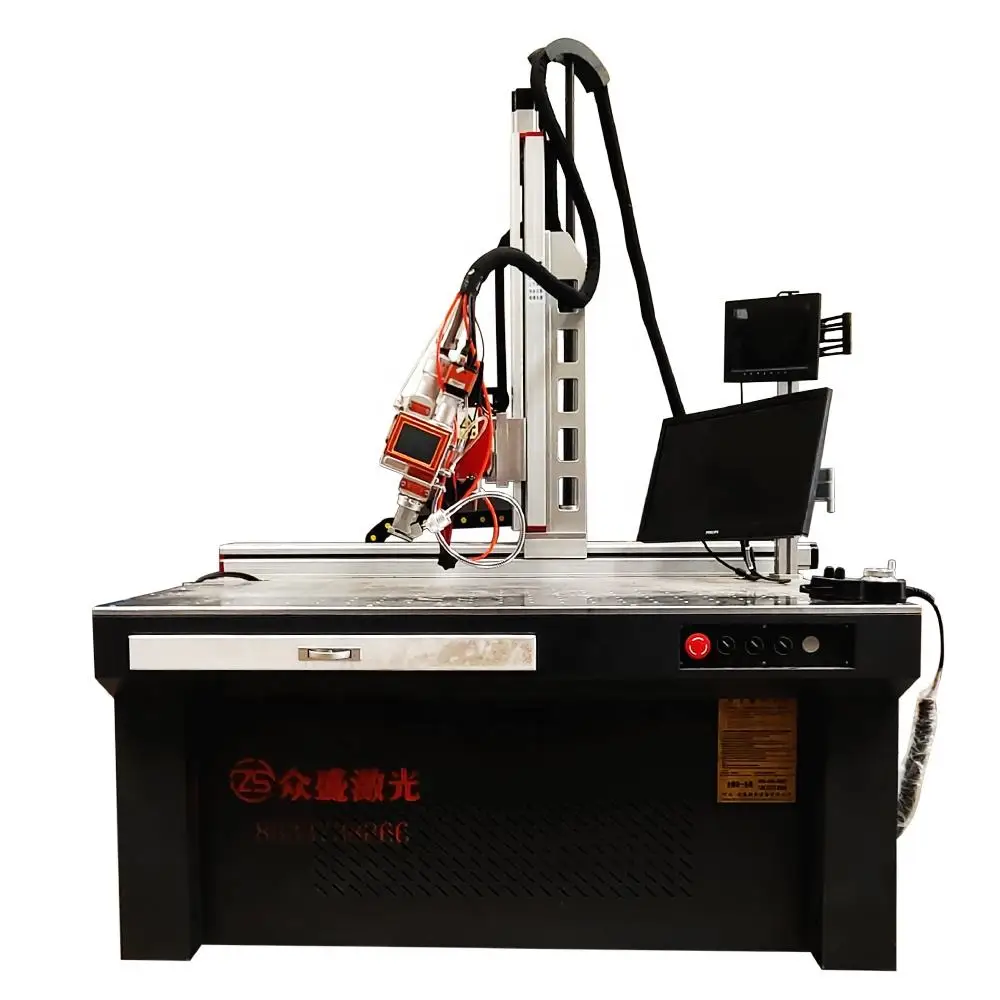 1000w 1500w 2000w Stainless Steel Aluminum Brass fiber laser welding machine