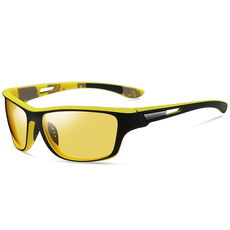 GSjiaxin Outdoor-Sport Quadrat Myopie Sonnenbrille Männer polarisierte Mode Anti-Blend-Windschutz verschreibung pflicht ige Sonnenbrille  0 -0.5 -0.75 bis -6.0 3