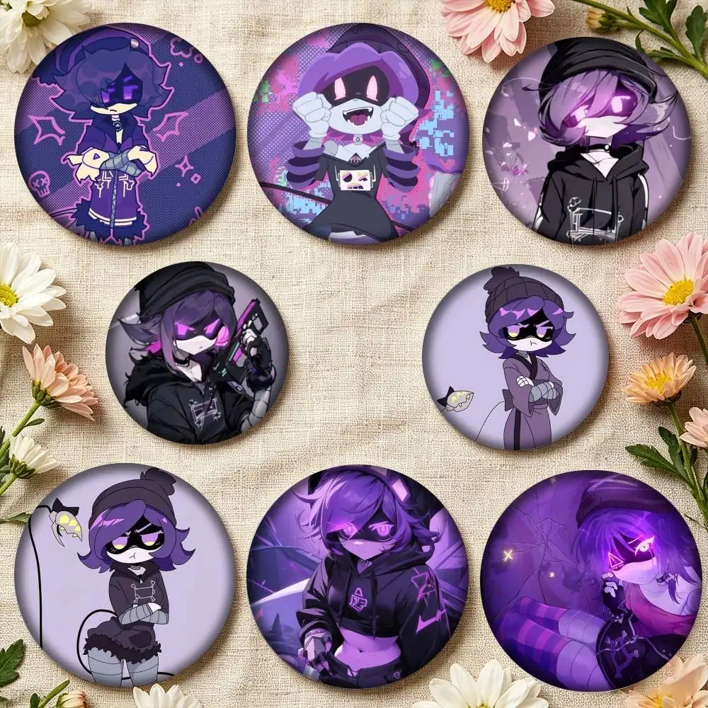 Anime M-Murder Drones 25mm 32mm 44mm 58mm 75mm Brooches Badges Pins for Accessories Gift